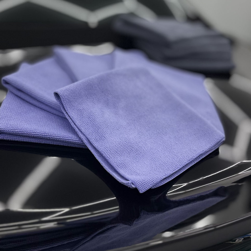 All Rounder Microfibre Cleaning Cloths 5 Pack 320GSM – Car Detailing Cloth, Lint-Free & Scratch-Free for Glass, Paint & Interior